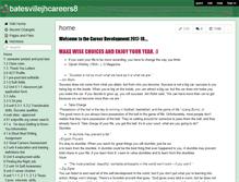 Tablet Screenshot of batesvillejhcareers8.wikispaces.com