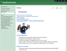 Tablet Screenshot of duplinschools.wikispaces.com