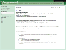 Tablet Screenshot of computer-year7.wikispaces.com