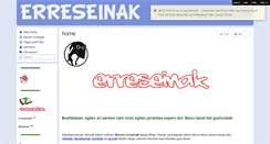 Desktop Screenshot of erreseinak.wikispaces.com