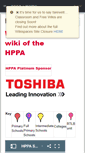 Mobile Screenshot of hppa.wikispaces.com