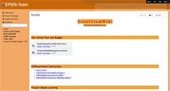 Desktop Screenshot of epms-team.wikispaces.com