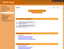 Tablet Screenshot of epms-team.wikispaces.com