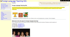 Desktop Screenshot of flteaching.wikispaces.com