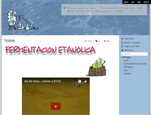 Tablet Screenshot of fermentacionetanolica.wikispaces.com