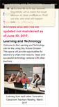 Mobile Screenshot of learningandtechnology.wikispaces.com