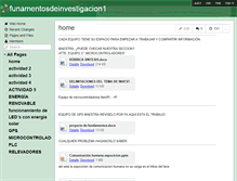 Tablet Screenshot of funamentosdeinvestigacion1.wikispaces.com