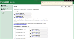 Desktop Screenshot of eng2326-knous.wikispaces.com
