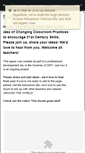 Mobile Screenshot of changingclassrooms.wikispaces.com