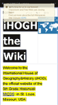 Mobile Screenshot of ihogthewiki.wikispaces.com