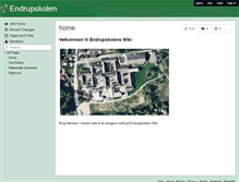 Tablet Screenshot of endrupskolen.wikispaces.com