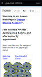 Mobile Screenshot of gsa-lowe.wikispaces.com