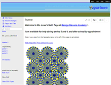 Tablet Screenshot of gsa-lowe.wikispaces.com