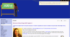 Desktop Screenshot of ecealgebra1.wikispaces.com