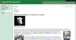Desktop Screenshot of gaiad2010muldoon2b.wikispaces.com