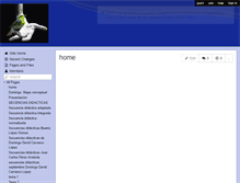Tablet Screenshot of elpajaroenmano.wikispaces.com