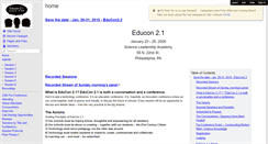 Desktop Screenshot of educon21.wikispaces.com