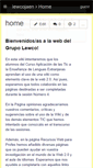 Mobile Screenshot of lewcojaen.wikispaces.com