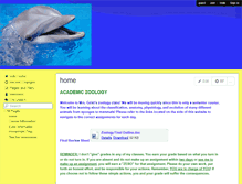 Tablet Screenshot of canonmaczoology.wikispaces.com