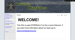 Desktop Screenshot of livoniawarriors.wikispaces.com