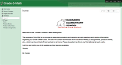 Desktop Screenshot of grade-5-math.wikispaces.com