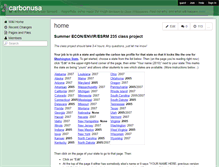 Tablet Screenshot of carbonusa.wikispaces.com