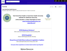 Tablet Screenshot of hometownhealth.wikispaces.com
