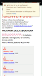Mobile Screenshot of estadisticayprobabilidad.wikispaces.com
