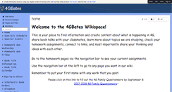 Desktop Screenshot of 4gbates.wikispaces.com