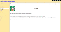 Desktop Screenshot of cienciasnaturaiseva.wikispaces.com
