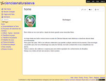 Tablet Screenshot of cienciasnaturaiseva.wikispaces.com