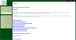 Desktop Screenshot of educationaltechnology580.wikispaces.com