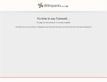 Tablet Screenshot of misskawa.wikispaces.com