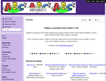 Tablet Screenshot of druhacci.wikispaces.com