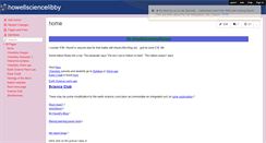 Desktop Screenshot of howellsciencelibby.wikispaces.com
