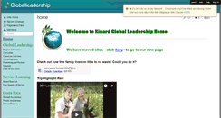 Desktop Screenshot of globalleadership.wikispaces.com