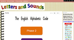 Desktop Screenshot of lettersandsounds.wikispaces.com