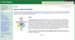 Desktop Screenshot of edt514tpack.wikispaces.com