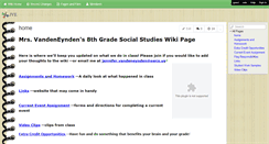 Desktop Screenshot of jve.wikispaces.com