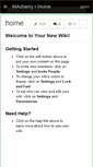 Mobile Screenshot of macherry.wikispaces.com