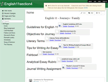 Tablet Screenshot of english11section4.wikispaces.com