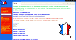Desktop Screenshot of madame300.wikispaces.com