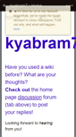 Mobile Screenshot of kyabram7.wikispaces.com