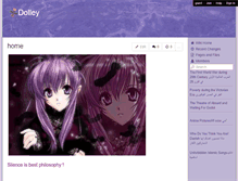 Tablet Screenshot of dolley.wikispaces.com