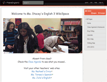 Tablet Screenshot of freireenglish3.wikispaces.com