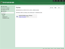 Tablet Screenshot of lorenanavas.wikispaces.com