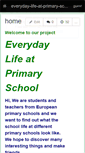 Mobile Screenshot of everyday-life-at-primary-school.wikispaces.com