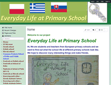 Tablet Screenshot of everyday-life-at-primary-school.wikispaces.com