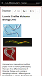Mobile Screenshot of lc-molecular.wikispaces.com
