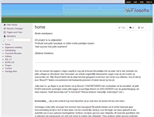 Tablet Screenshot of filosofie.wikispaces.com